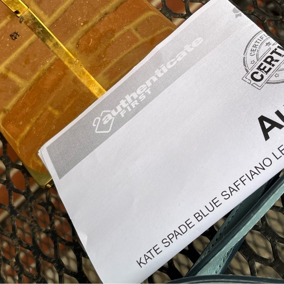 Kate Spade Light Blue Satchel - Picture 9 of 11